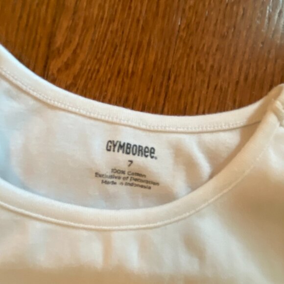 Gymboree 2 pc set - white t-shrt and skort - Size 7 - Picture 6 of 6